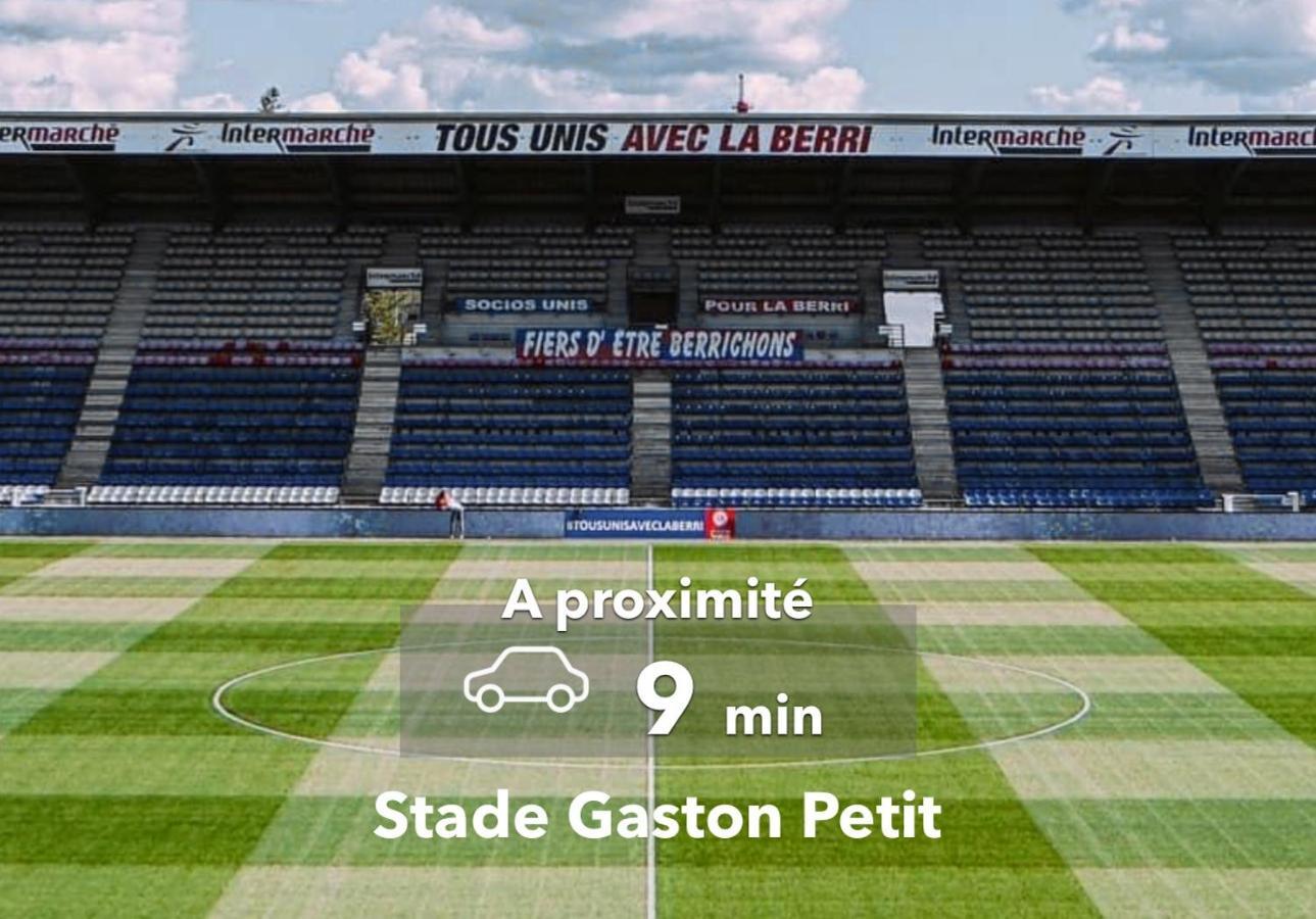 Appartamento Le Haussmann ⸱ Stationnement Gratuit ⸱ Fibre Déols Esterno foto