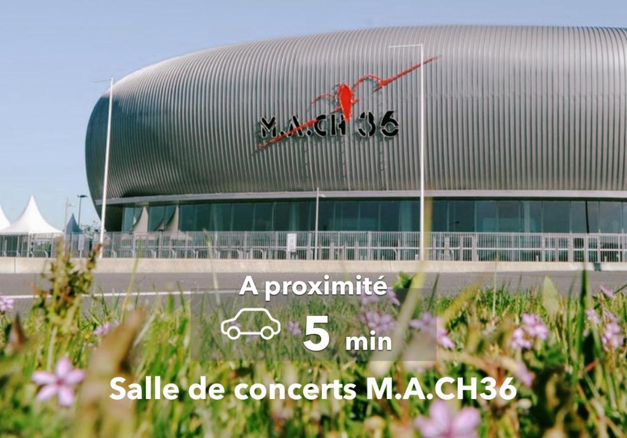 Appartamento Le Haussmann ⸱ Stationnement Gratuit ⸱ Fibre Déols Esterno foto